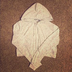 Cropped hoodie